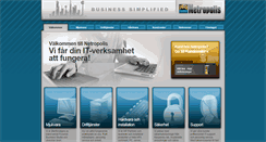 Desktop Screenshot of netropolis.se